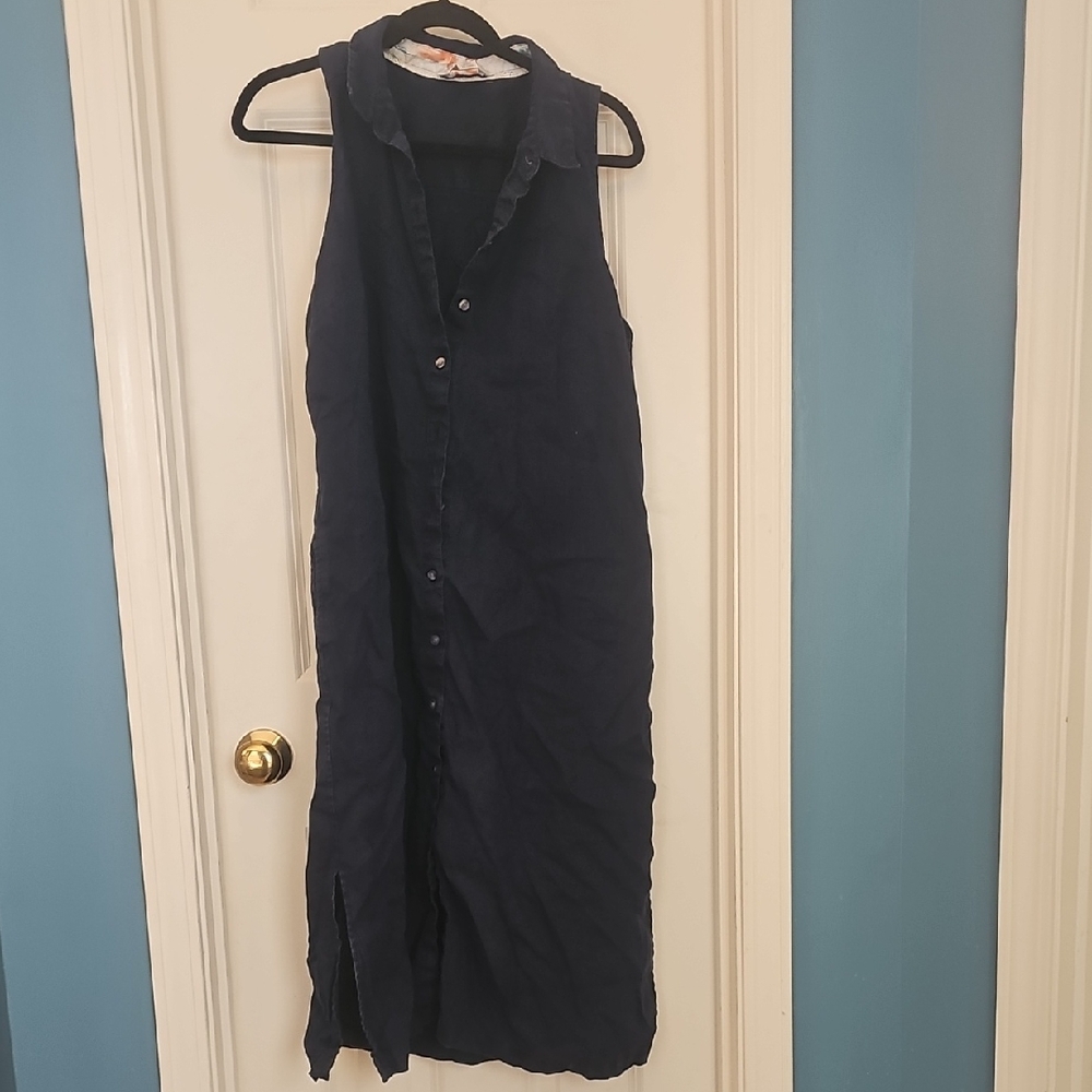 Tommy Bahama Dark Blue Maxi Dress